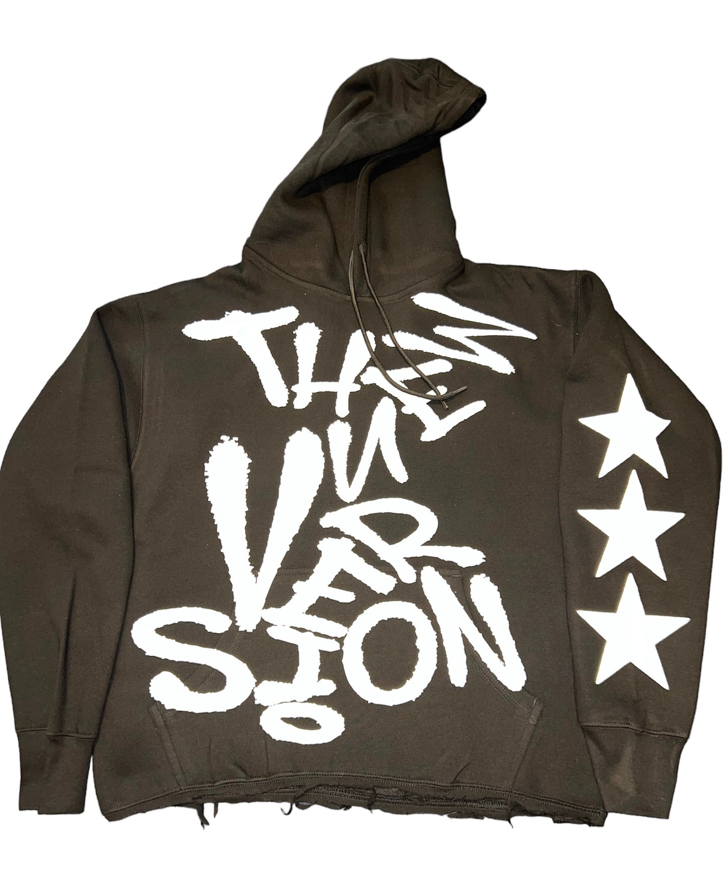 'TNV GRAFFITI CUT OFF HOODIE'